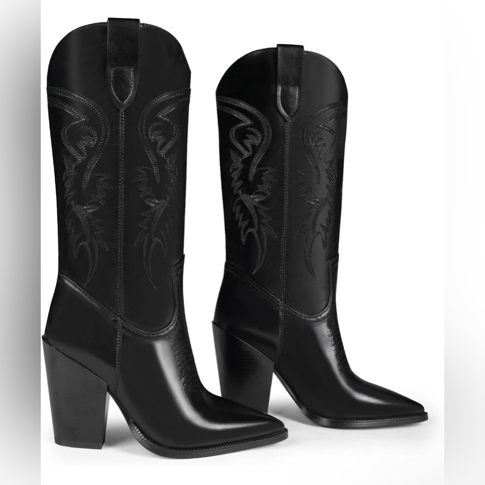 Black Cowboy Boots